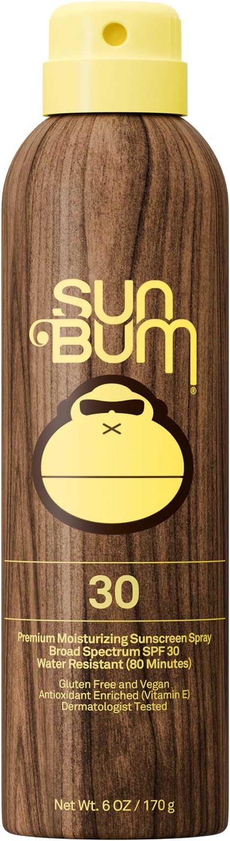SUN BUM SPF30 Sunscreen Spray UVA UVB Protection Broad Spectrum Water Resistant