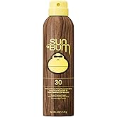 Sun Bum Original SPF 30 Sunscreen Body Spray - Broad Spectrum Moisturizing Sunscreen with Vitamin E - Hawaii 104 Act Complian