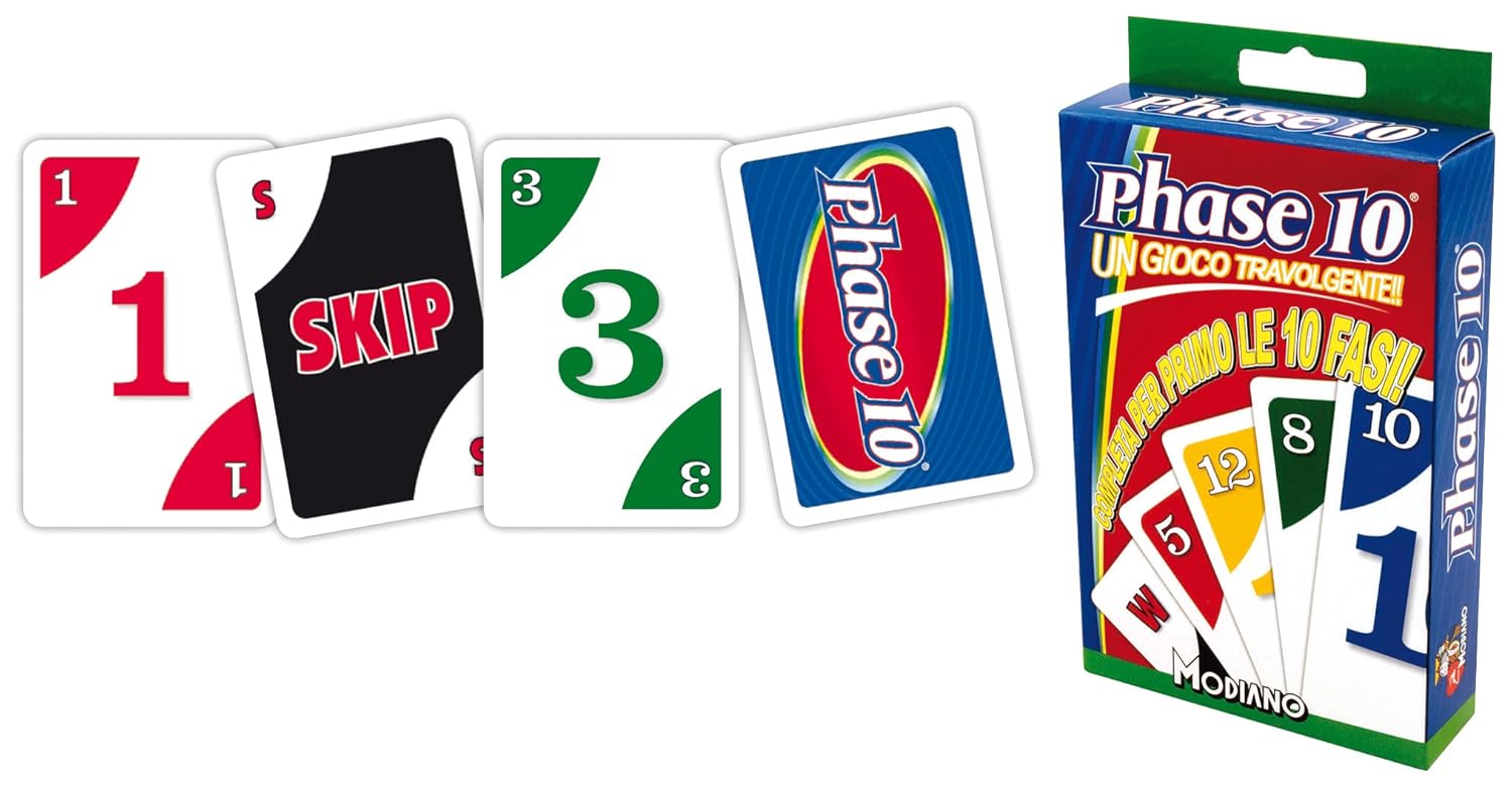 fase 10 juego de cartas