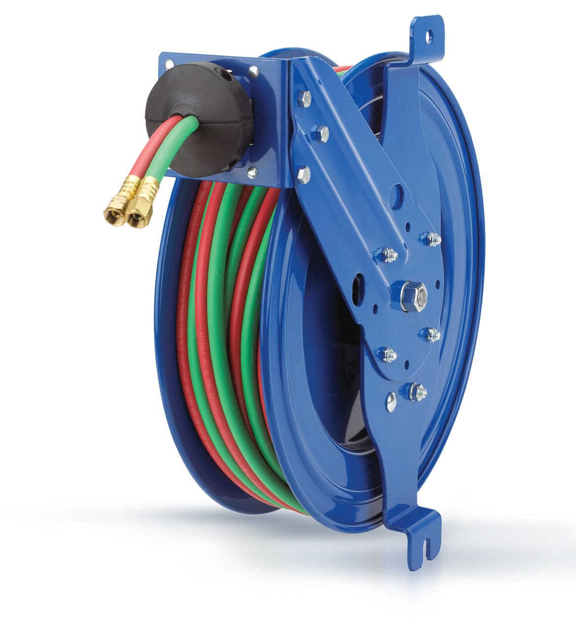 Coxreels SG17W-150 Side mount welding hose reel with guide arm 1/4"x50'  200PSI oxy-acetylene applications: Air Tool Hose Reels: Amazon.com:  Industrial & ...