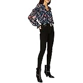 Derek Lam Collective Rent The Runway Pre-Loved Blue Floral Ruffle Blouse