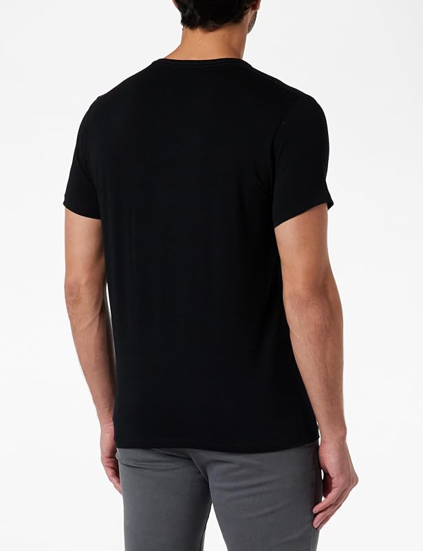 Original Basic 3 N, T-Shirt Uomo, Nero (Black), M