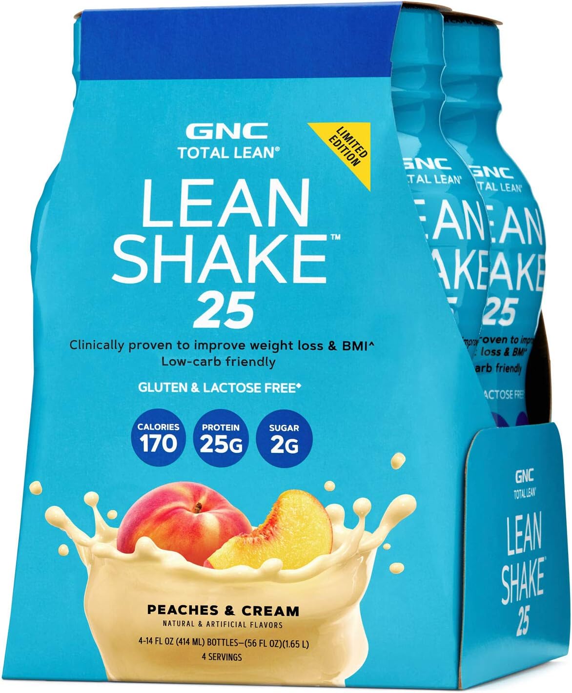 GNC Total Lean Lean Shake - Peaches and Cream