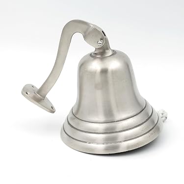 Heavy Duty Brass Boat Bell 8 Inch Coast Guard Approved Sea-Dog Heavy ...