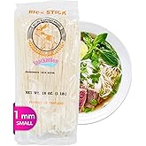 Thai Rice Stick Noodles (S-1mm, Pack of 1)