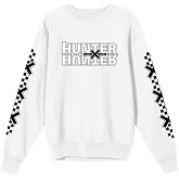 Bioworld Hunter X Hunter Gon &amp; Killua Character Art Crew Neck Long Sleeve White Adult Sweatshirt