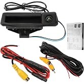 Fraylis 1080P Vehicle Backup Camera for E82 E88 E84 E90 E91 E92 E93 E70 E60 E61 E39 3 5 X5 X6, Car Rear View 170 Fisheye Lens LS8003
