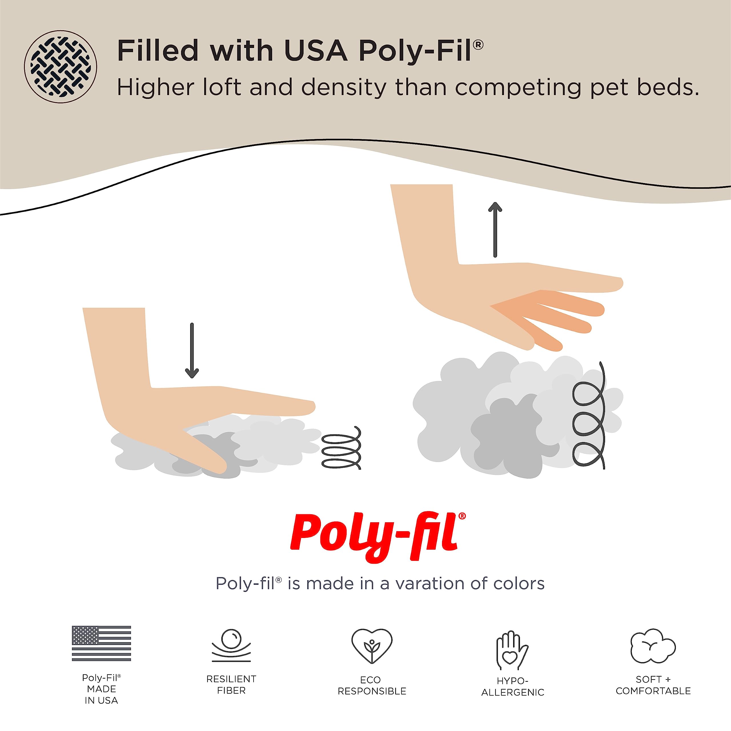 Best Friends by Sheri The Original Calming Donut Cat and Dog Bed in