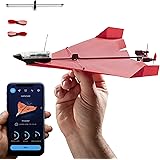 POWERUP 4.0 The Next-Generation Smartphone Controlled Paper Airplane Kit, RC Controlled. Easy to Fly with Autopilot & Gyro St