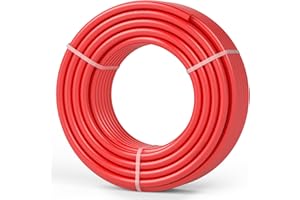 VEVOR PEX Pipe 3/4 Inch, 100 Feet Length PEX-B Flexible Pipe Tubing for Potable Water, Pex Water Lines for Hot/Cold Water & E