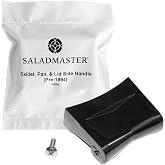 Saladmaster Side Handle Replacement for Pre-1994 Pans, Skillets &amp; Lids &ndash; Fits T304-S, Tri-Clad, Colonial &ndash; Includes 1 Handle &amp; Screw