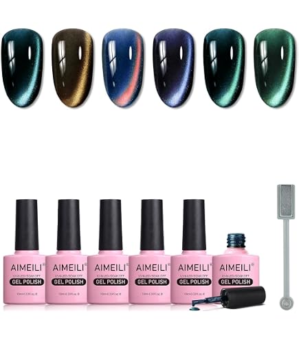 Amazon.com : AIMEILI Cat Eye Gel Nail Polish, Hema Free, Cruelty
