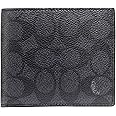 Coach Coin Wallet, Charcoal/Black