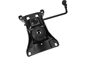 CHAIRPARTSONLINE Heavy Duty Replacement Office Chair Swivel Tilt Control Seat Mechanism w/ 6" x 10.2" Mounting Holes - S2979-HD Black