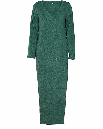 oversized maxi jumper dress