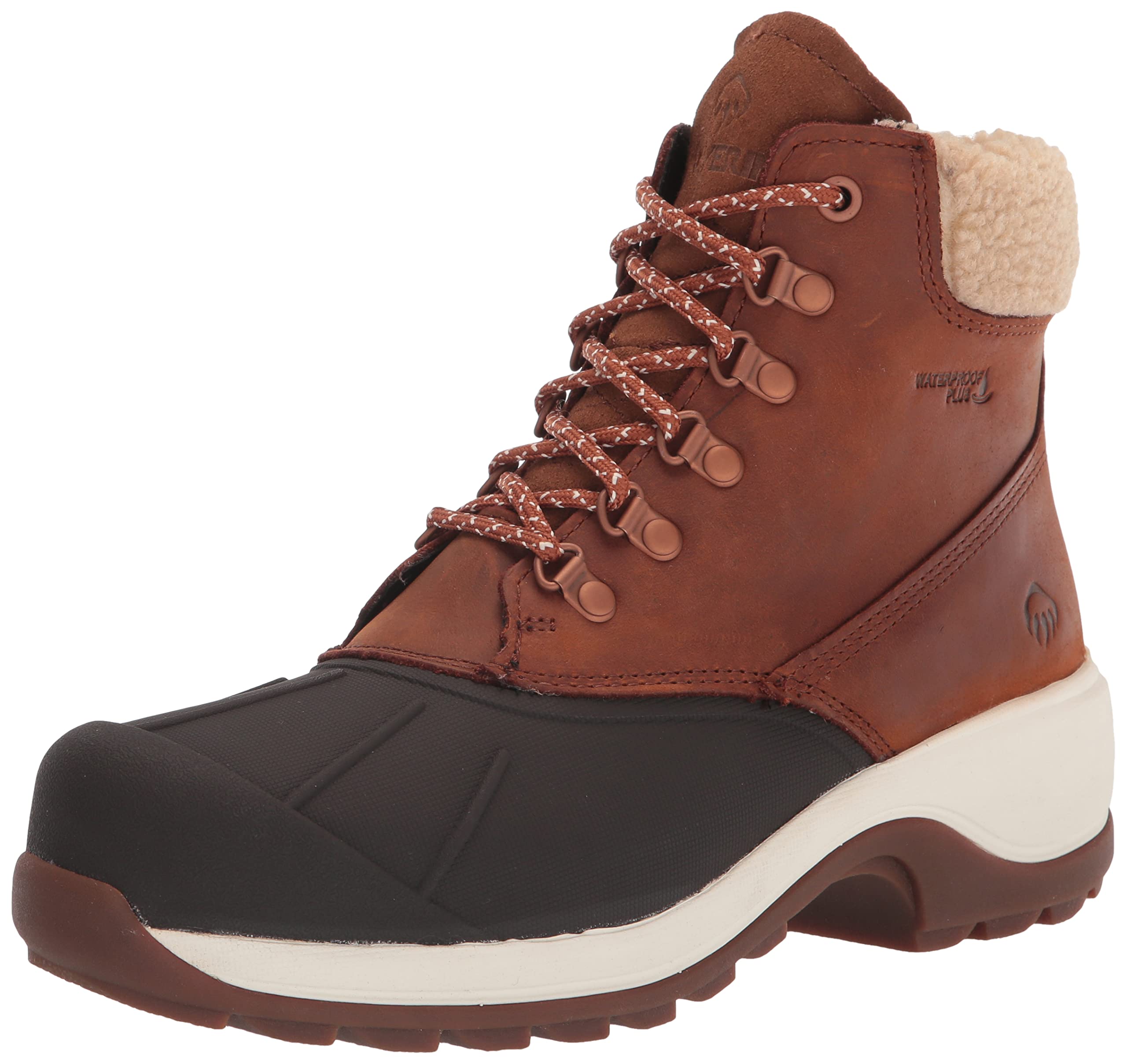 Wolverine Women's Frost Snow Boot, Cognac, 6.5