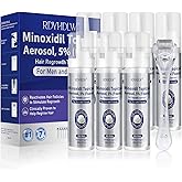 5% Minoxidil Foam for Men and Women Hair Growth, Minoxidil for Men Foam for Hair and Beard, Hair Regrowth Treatment Helps Regrow Hair Loss & Thinning (7pcs, 14.77oz, 7 Month Supply)