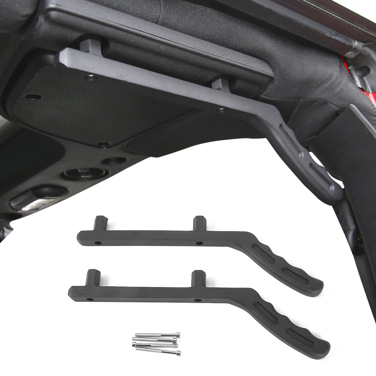 MYFAMIREA 4 PCS Roll Bar Grab Handles Grip Handle Strong Durable Suit