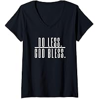 Amazon.com: Do Less God Bless T-Shirt : Clothing, Shoes & Jewelry