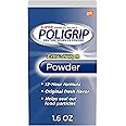Super Poligrip Extra Strength Denture and Partials Adhesive Powder, 1.6 Ounce