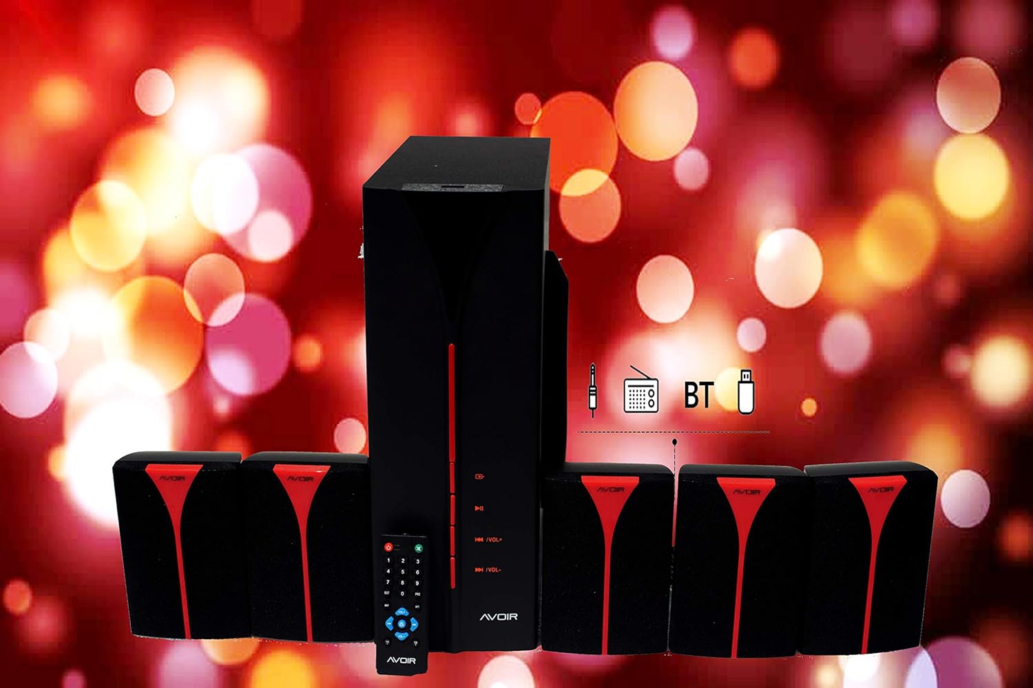 intex avoir 5.1 home theater