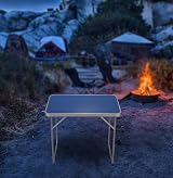 Unibos Camping Table Portable Folding Aluminium Picnic Table Blue 15Kg Load view 2