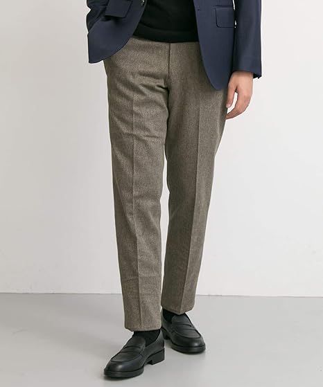 Amazon アーバンリサーチ パンツ Urban Research Tailor ソンドリオアーミーサージドレスパンツ メンズ Ut86 14k007 Khaki 50 ロングパンツ 通販