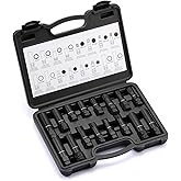 MIXPOWER 16-Piece Locking Lug Nut Master Key Set of Spline Star and Hex Style Keys, Wheel Lock Removal Kit, Thin-Walled and L