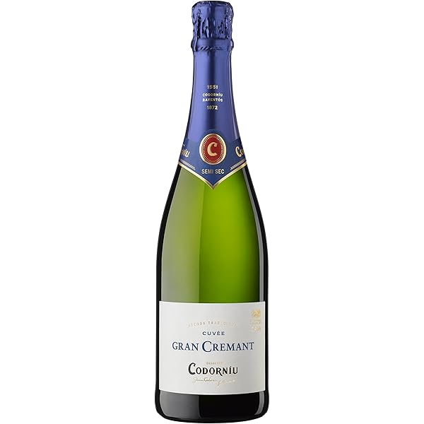 Gran Cremant - Cava Codorniu Semiseco - 0,75 L: Amazon.es: Alimentación y bebidas