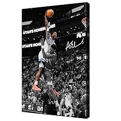 Basketball Superstar Anthony Edwards Signed Poster