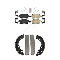 Transit Auto Front Rear Ceramic Disc Brake Pads Kit