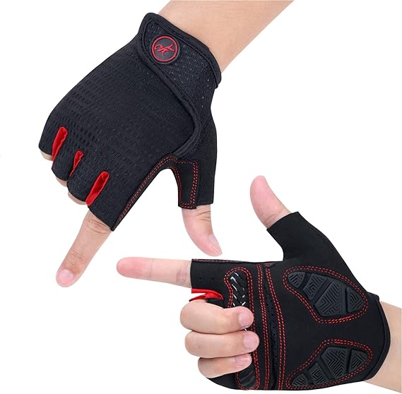 flintronic Gym Gloves, Training gloves with Wrist Support, Palm