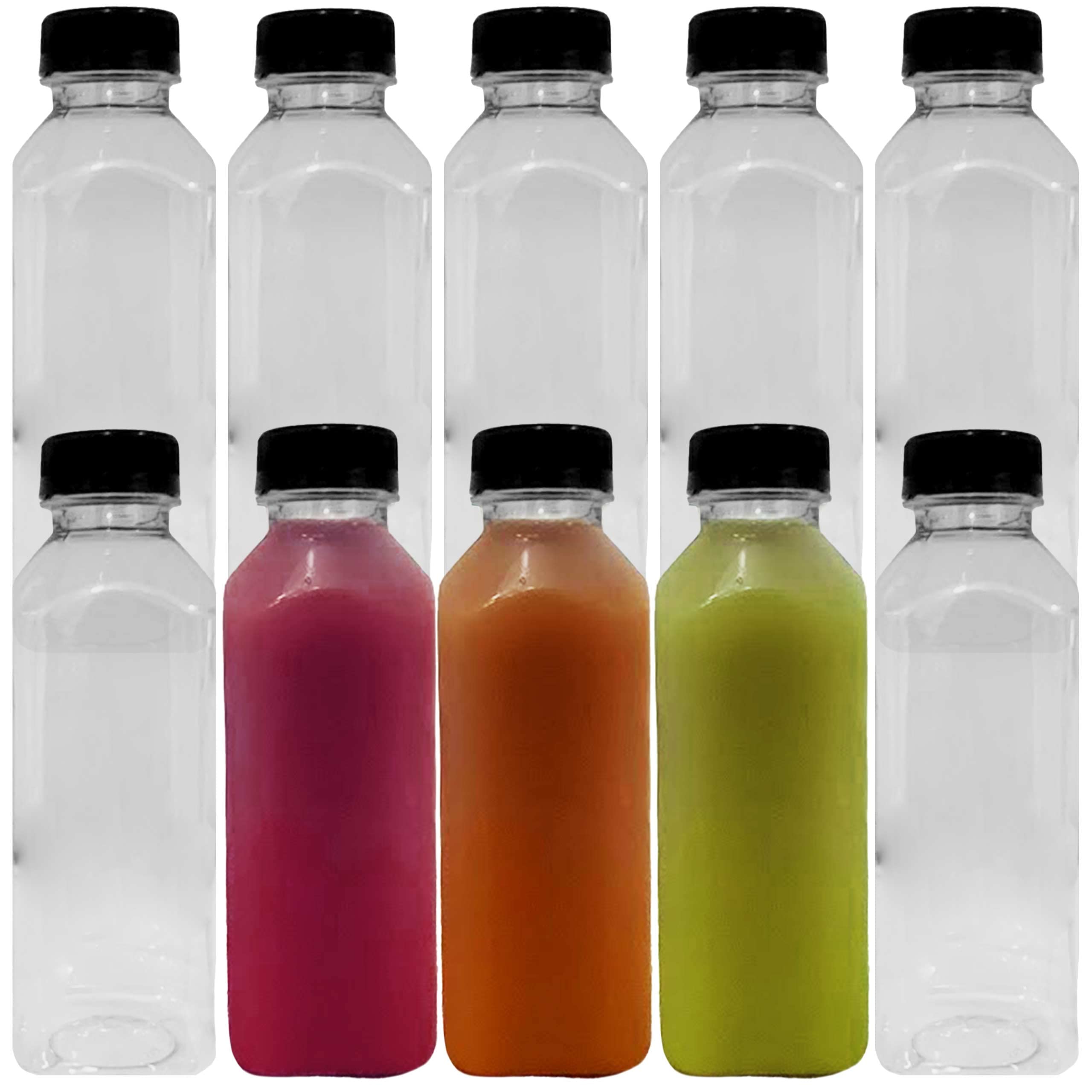 Professional Grade Empty 16.9 Oz Plastic Juice