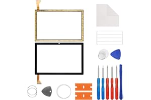 New SwarKing New Touch Screen Digitizer Replacement for CX1062 FPC-V01 with Free Repair Tools Kit.(No LCD Display)