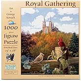 SUNSOUT INC - Royal Gathering - 1000 pc Jigsaw Puzzle by Artist: George Kovach - Finished Size 23" x 28" - MPN# 75151