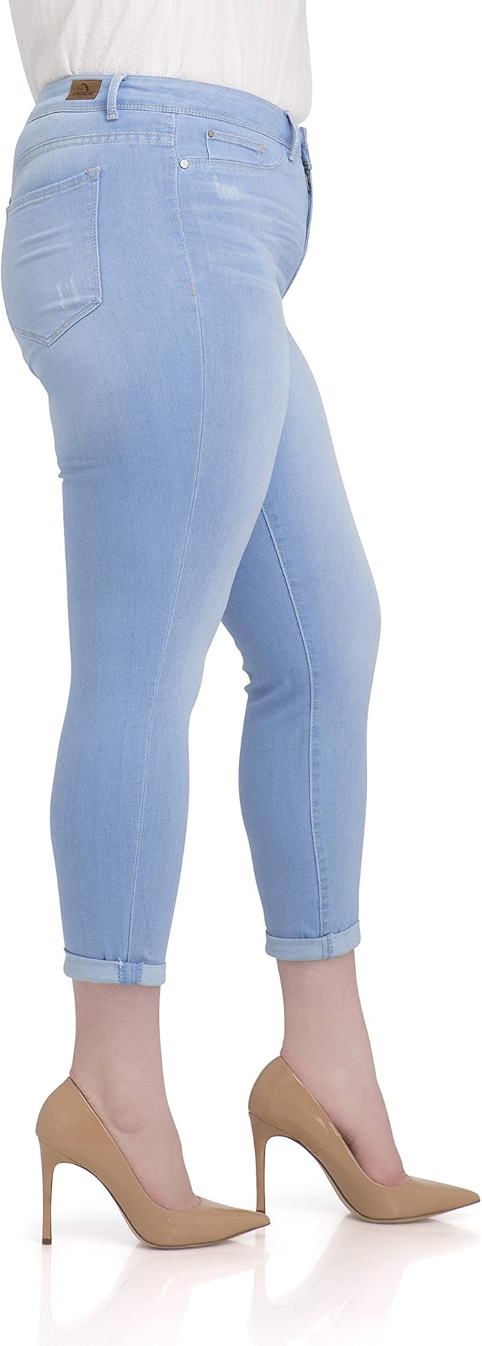 jordache high rise pull on legging