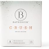 Bathorium Crush 8-Pack Bath Soak Discovery Set, 8 Blends, 4 oz Each