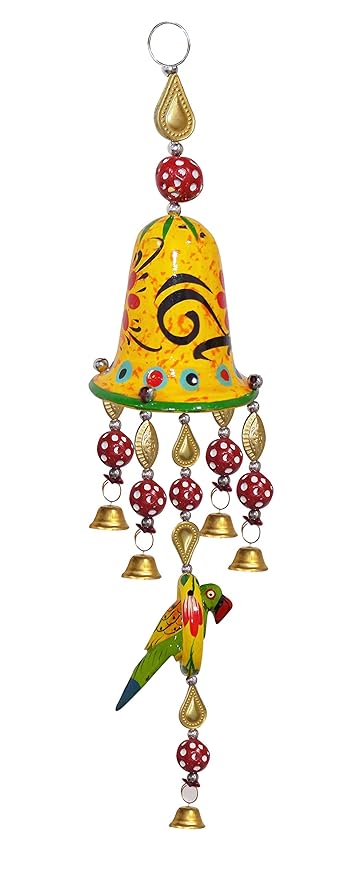 Baal Parrot Decorative Hanging Wind Chime For Outdoor Decoration
