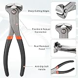 ValueMax 3 Piece End Cutting Pliers and Nail Pullers Set 185 mm view 2