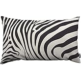TKS MITLAN Zebra Decorative Pillow Covers Black and White Stripes Pillows Decorative Throw Pillows Farmhouse Decor for Home Cushion Case