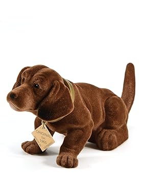 myHomery Wackeldackel original - Wackelfiguren fürs Auto - Hund mit Wackelkopf - Dackel als Wackelhund - Wackel Hund in groß 