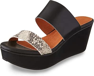 chocolat blu black wedges