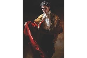 CRAFT KREATIVELY Spanish Matador Rice Paper, 11.5 x 16 inch (1pc) - Mulberry Paper for Decoupage Furniture Print Crafts