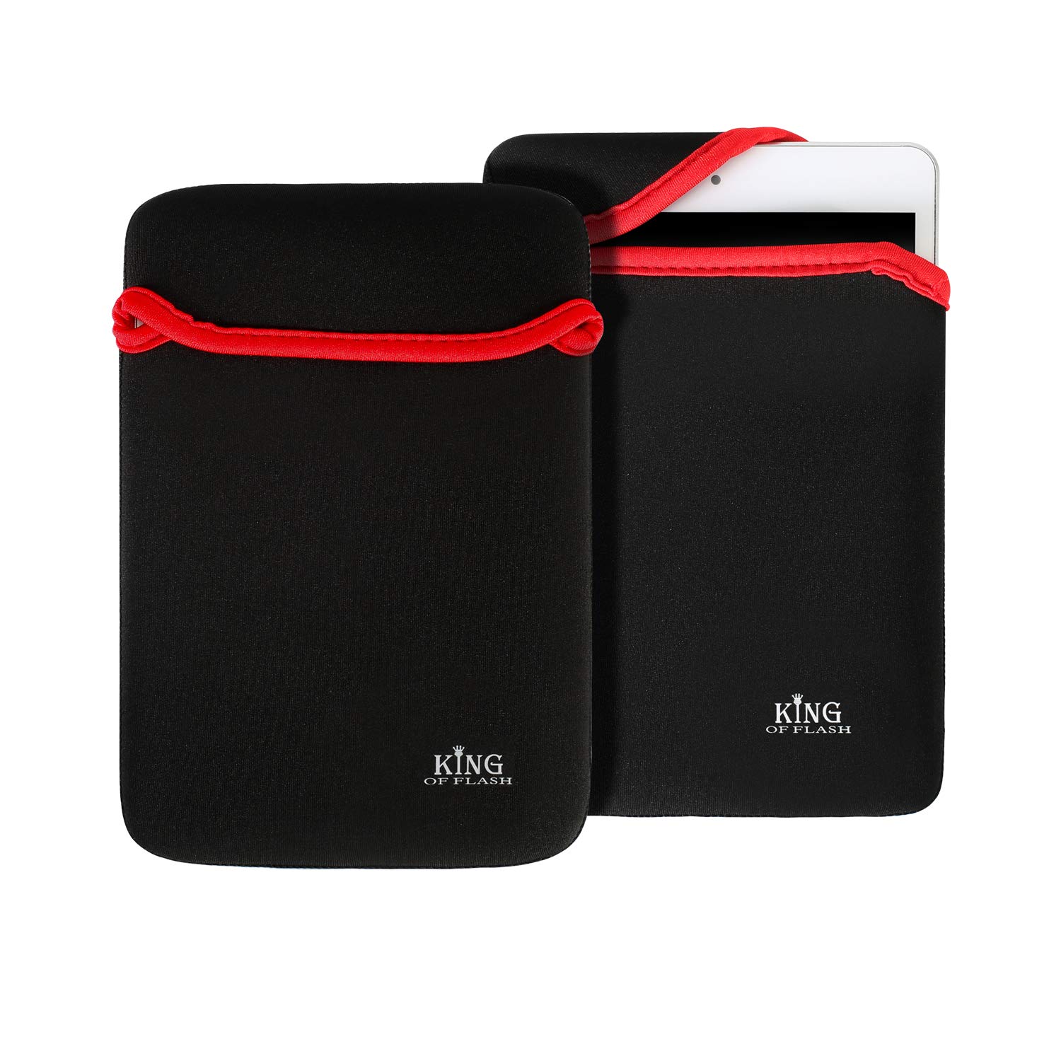 6" Black Slim Soft Neoprene Sleeve for e-Reader eBook Android Tablet PC MID Netbook Sleeve Pouch Neoprene Protective Cover Case