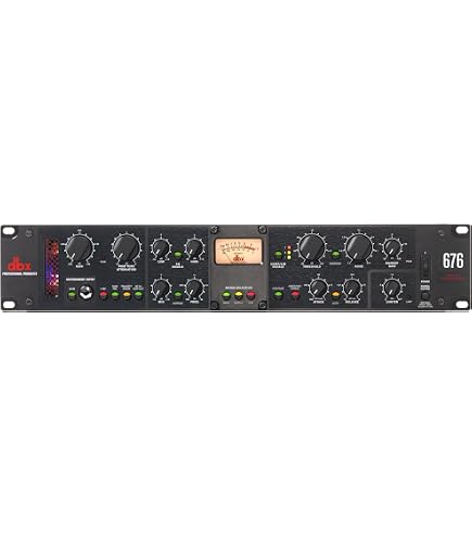 Amazon.com: dbx DBX676FX Tube Mic PreAmp Channel Strip with