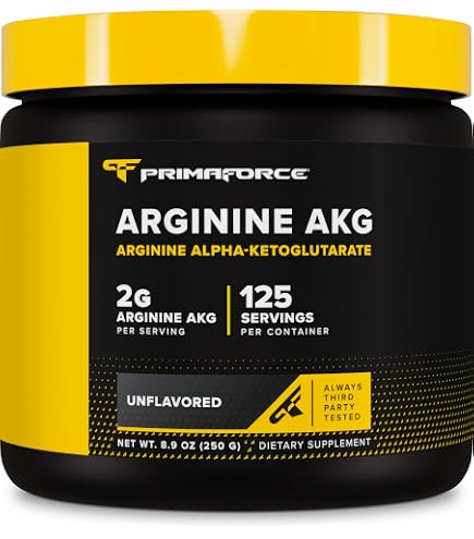 Primaforce L-Arginine Complex Powder (Peach Mango) 8g Per Serving, 30 Serv