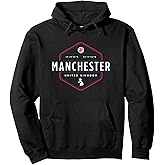 Manchester United Kingdom UK Map Flag Graphic Pullover Hoodie