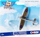 Corgi Flying Aces Spitfire Model Diecast Aircraft 1:72 view 2