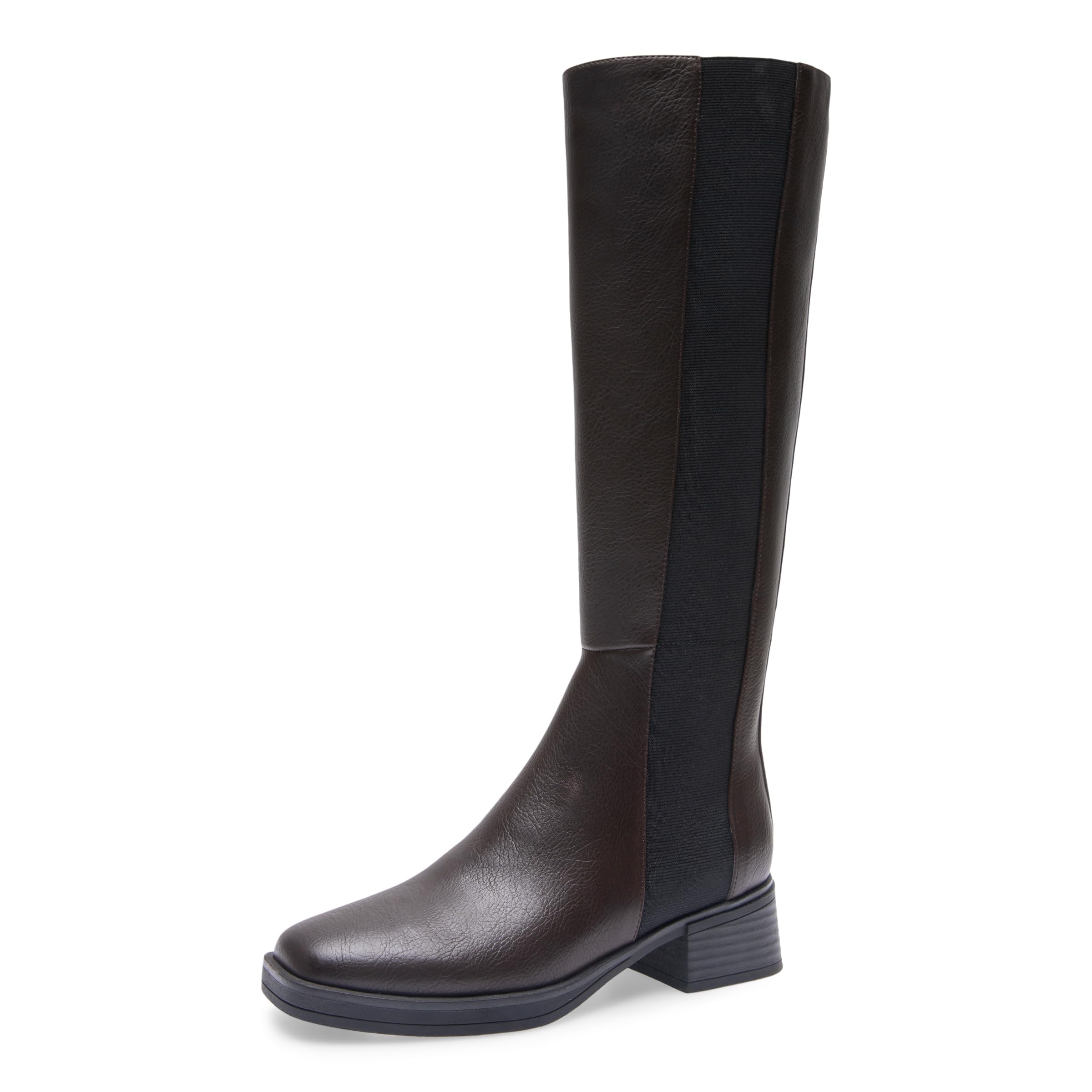 Aerosoles Women’s DARIA Knee High Boot, JAVA GRAINY FAUX LEATHER, 7M