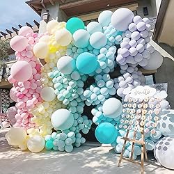 KALOR 18 inch Pastel Pink Balloons, 10pcs Thick